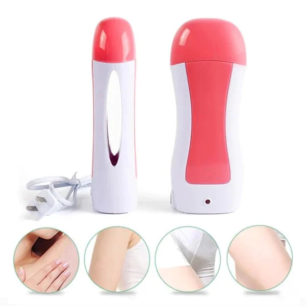 3 In 1 Wax Depilatory Refill Machine With Roller Wax